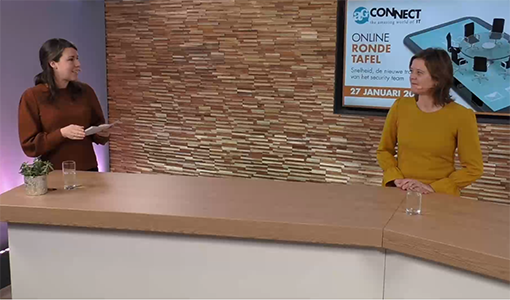 Liesbeth Holterman in ronde tafel AG Connect met Sentinel One